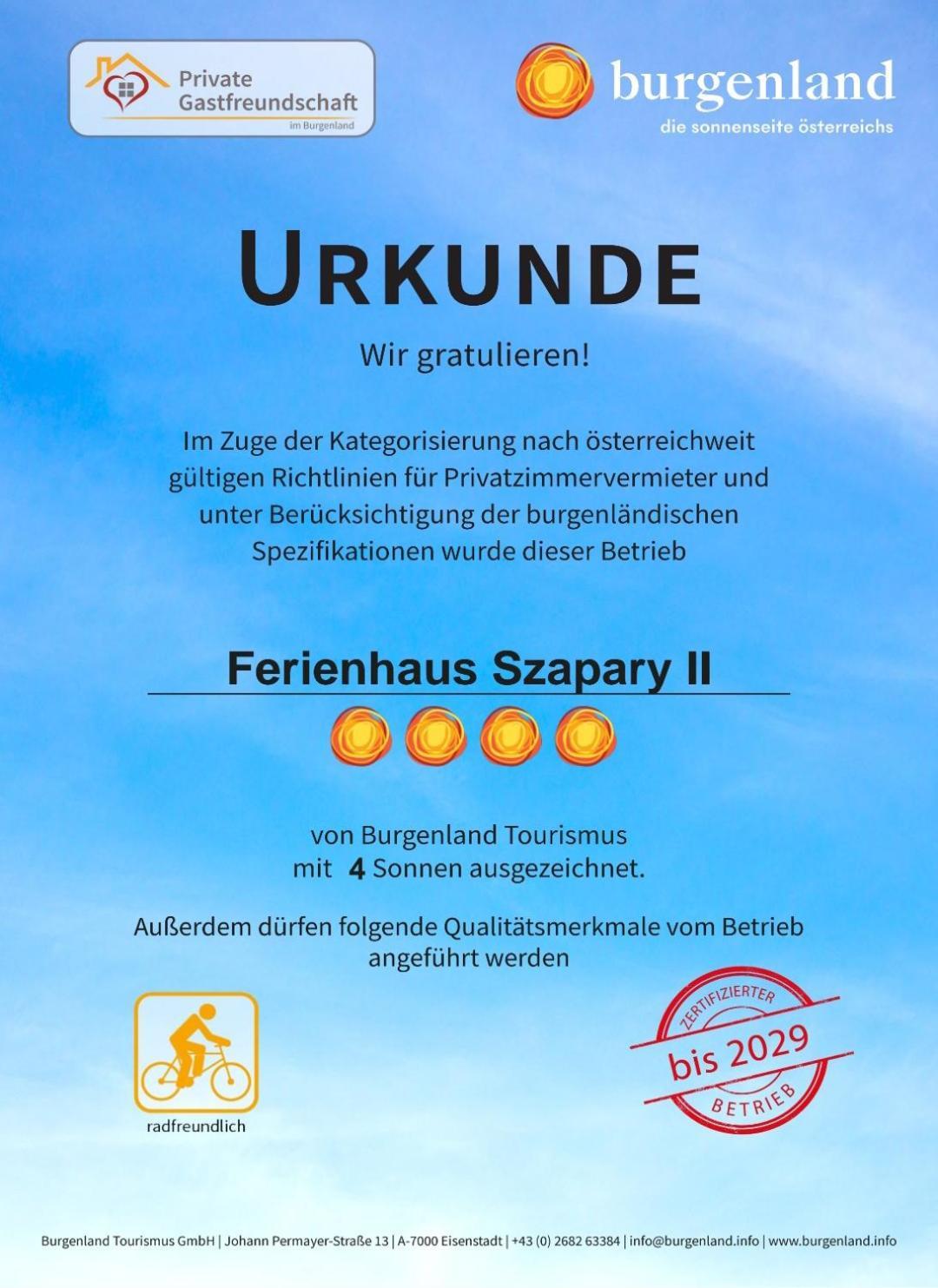 Ferienhaus Szapary II Eisenberg an der Pinka Екстериор снимка